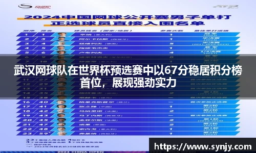 武汉网球队在世界杯预选赛中以67分稳居积分榜首位，展现强劲实力